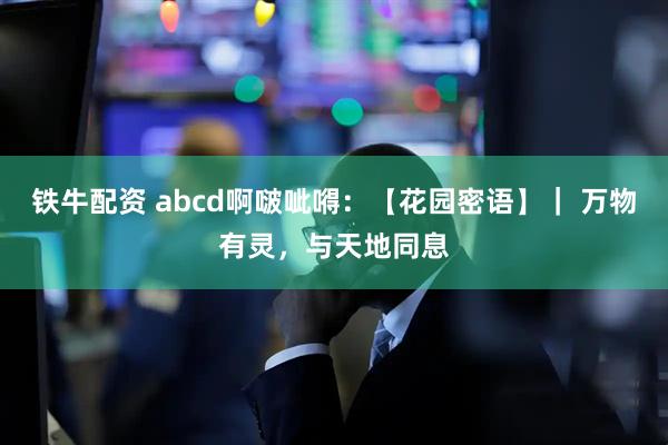 铁牛配资 abcd啊啵呲嘚：【花园密语】｜ 万物有灵，与天地同息