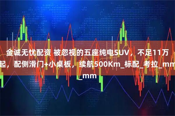 金诚无忧配资 被忽视的五座纯电SUV，不足11万起，配侧滑门+小桌板，续航500Km_标配_考拉_mm